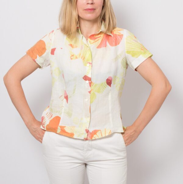 Vintage Jean Pierre Floral Blouse - Image 7