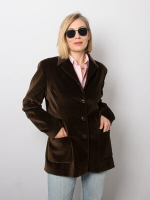 Vintage Pennyblack Velvet Blazer