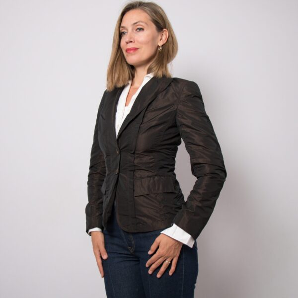 Marc Aurel Taffeta Blazer - Image 3