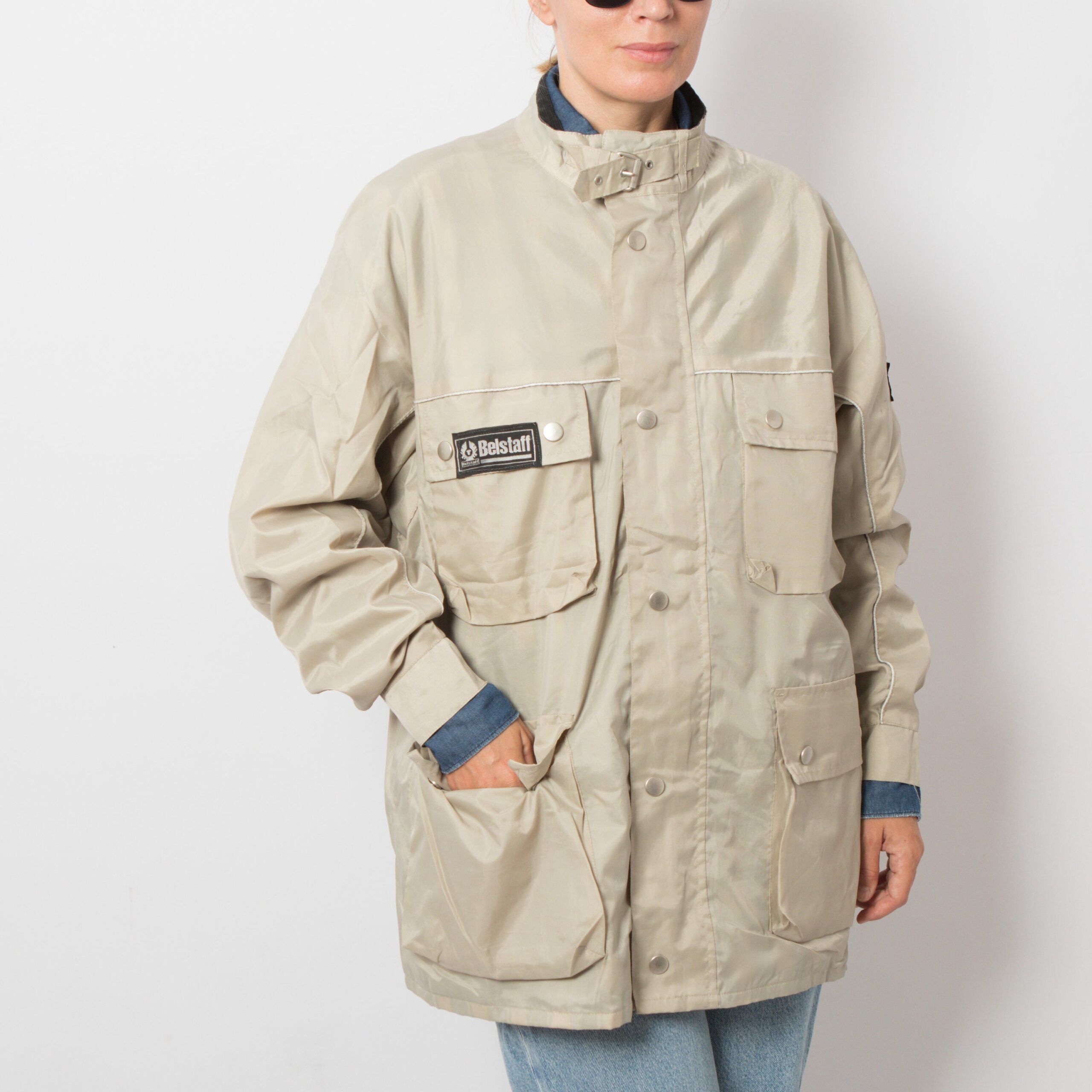 BELSTAFF Beige Nylon Jacket BELSTAFF Beige Nylon Jacket