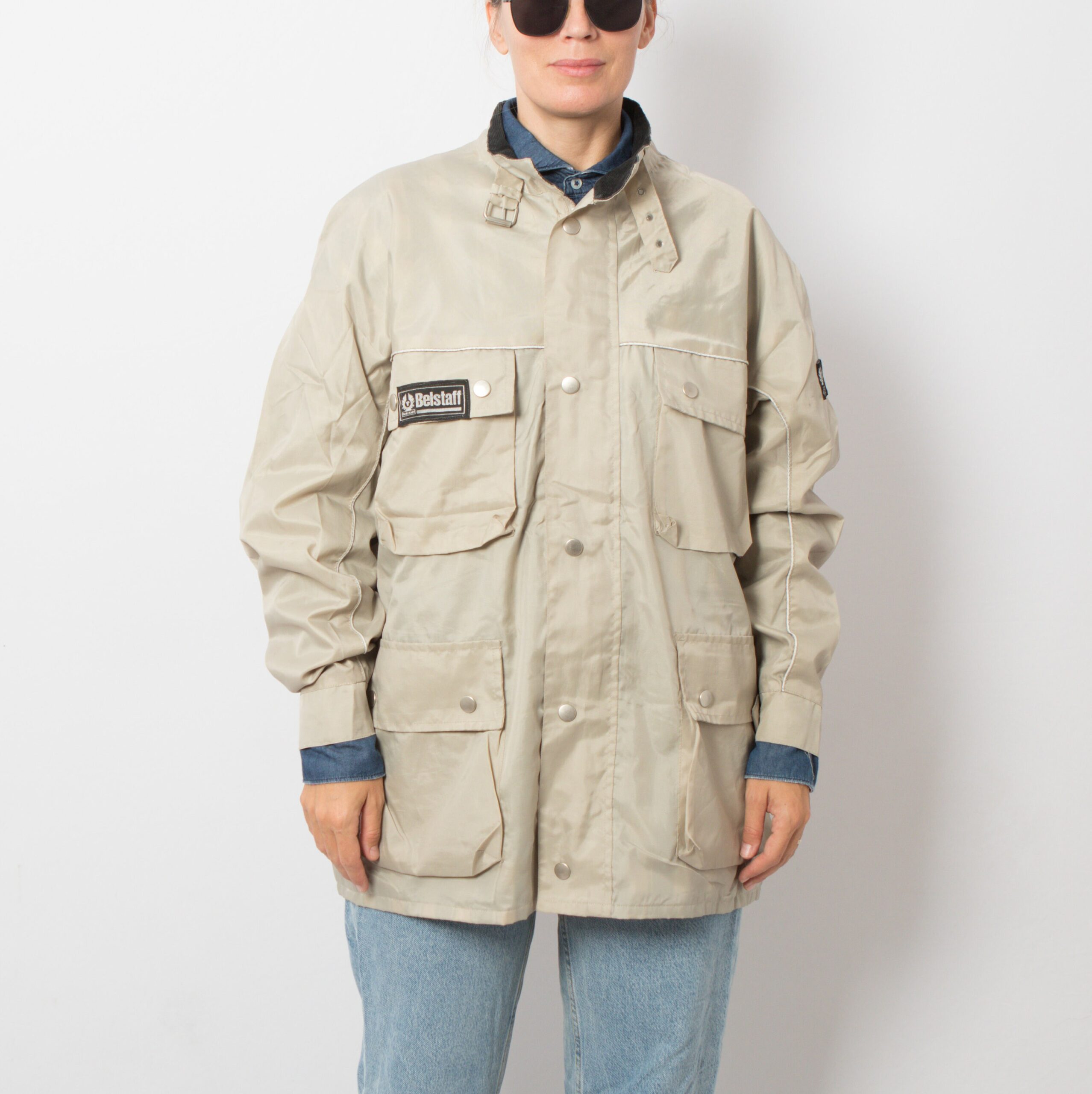 BELSTAFF Beige Nylon Jacket BELSTAFF Beige Nylon Jacket - Image 2