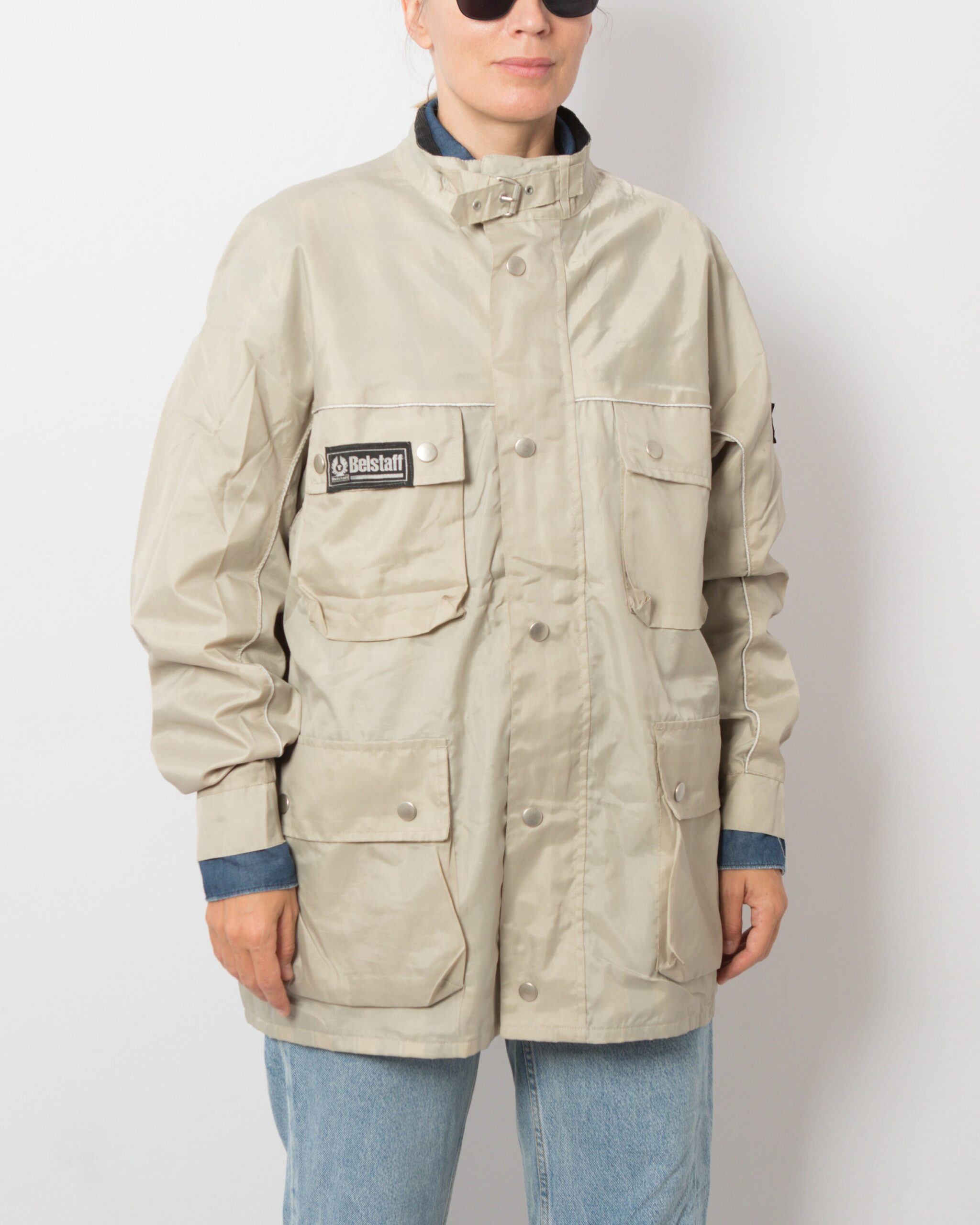 BELSTAFF Beige Nylon Jacket BELSTAFF Beige Nylon Jacket - Image 3