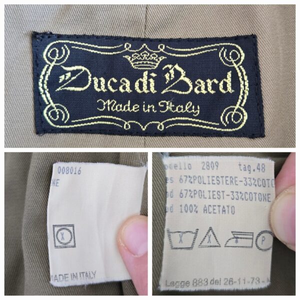 Vintage Trench Coat Classic - Image 8