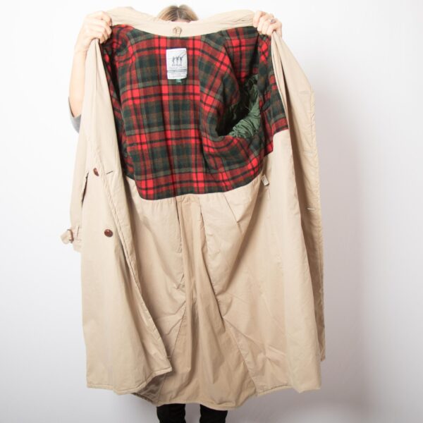 90s Henry Cotton Winter Trench Coat - Image 9