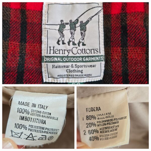 90s Henry Cotton Winter Trench Coat - Image 10