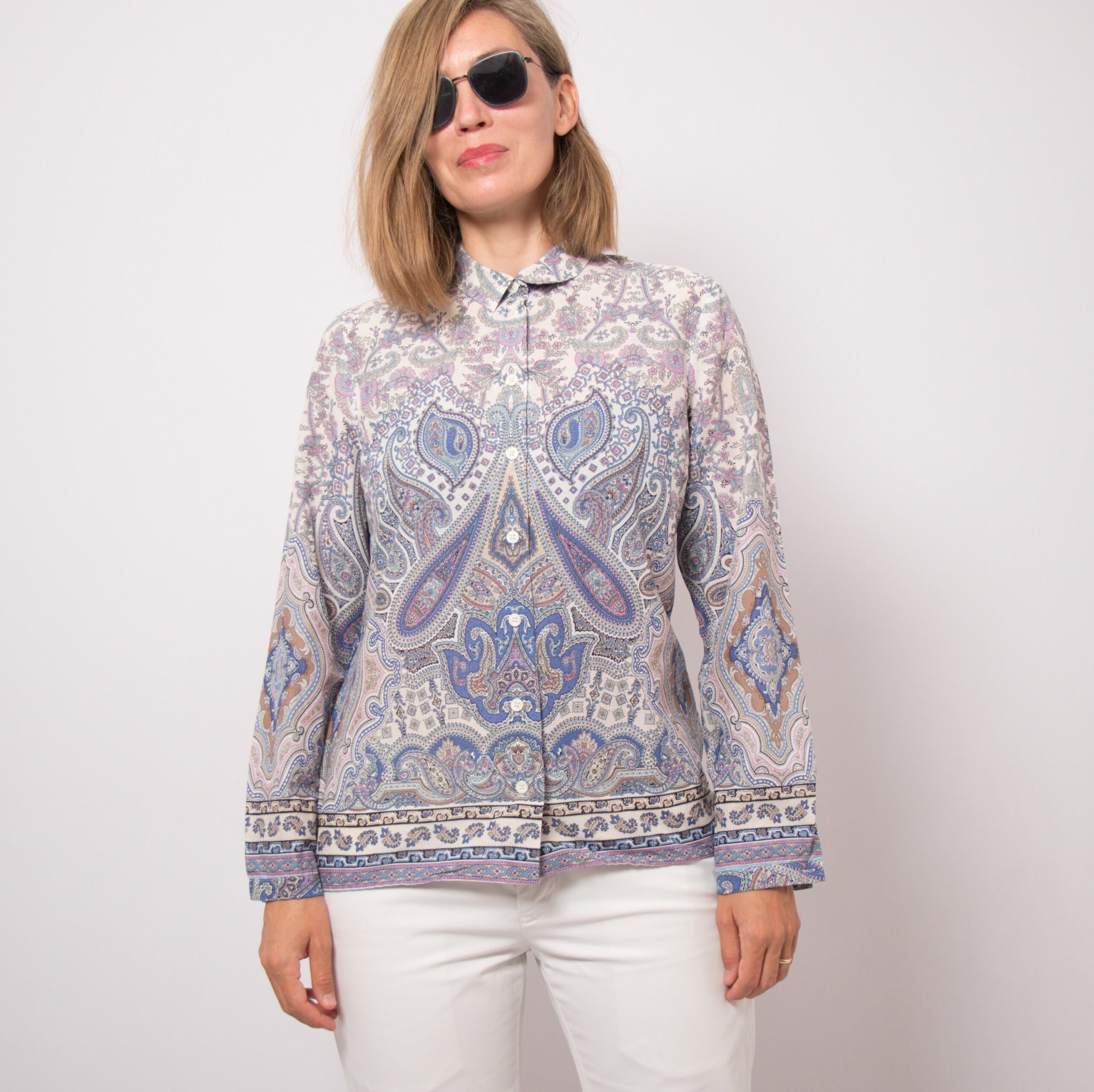 Vintage Peter Hahn Paisley Shirt Vintage Peter Hahn Paisley Shirt - Image 2