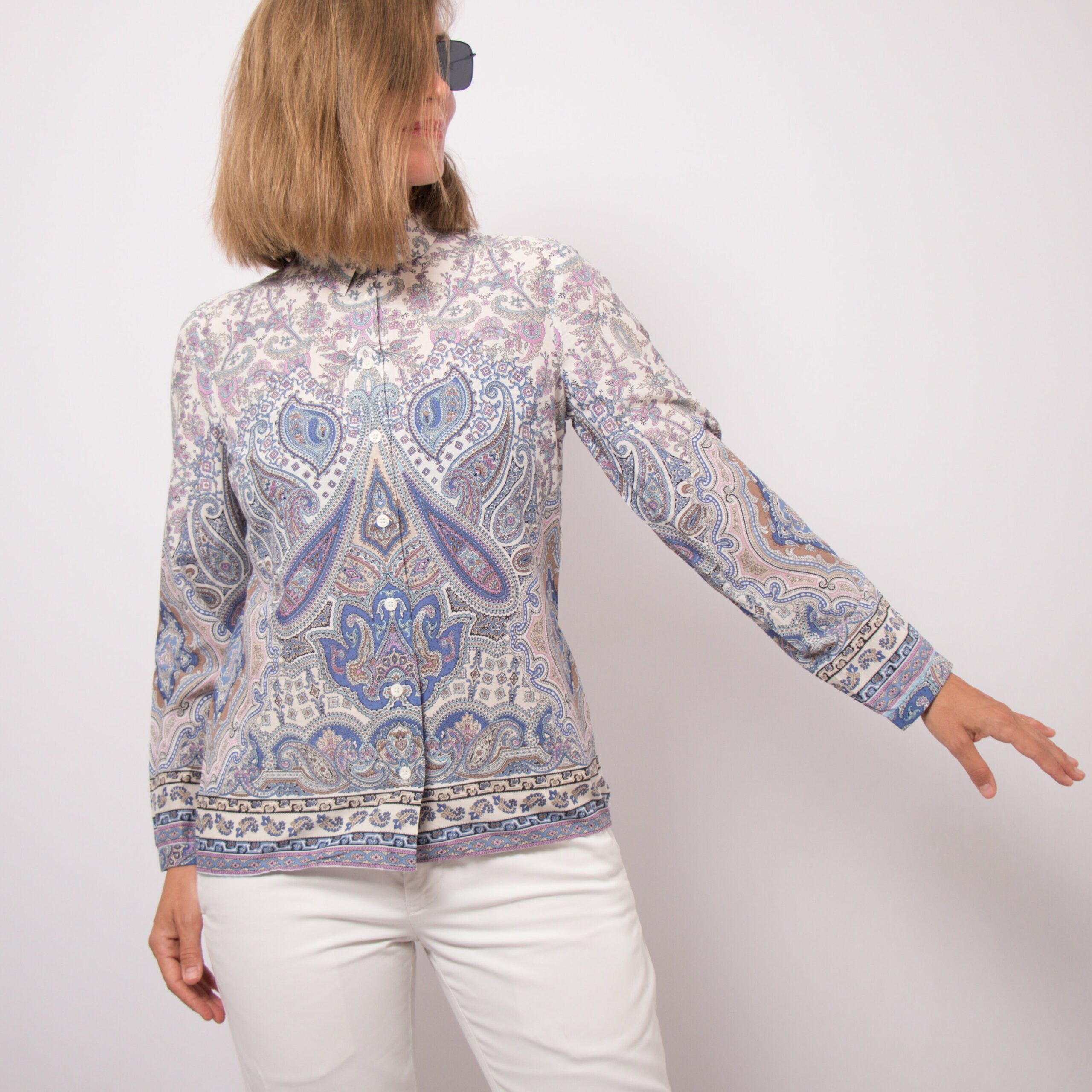 Vintage Peter Hahn Paisley Shirt Vintage Peter Hahn Paisley Shirt - Image 4