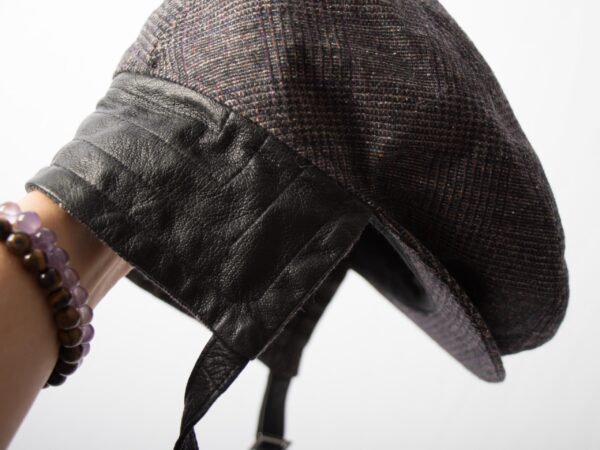 MARIELLA ROSATI Tweed Flat Cap - Image 7