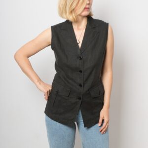 Vintage Linen Blouse