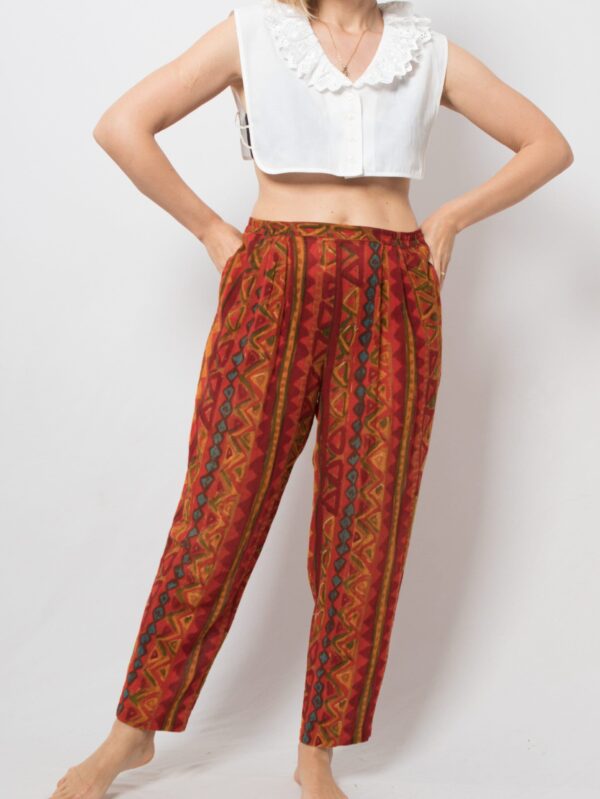 St Michael Vintage Cotton Pants - Image 2