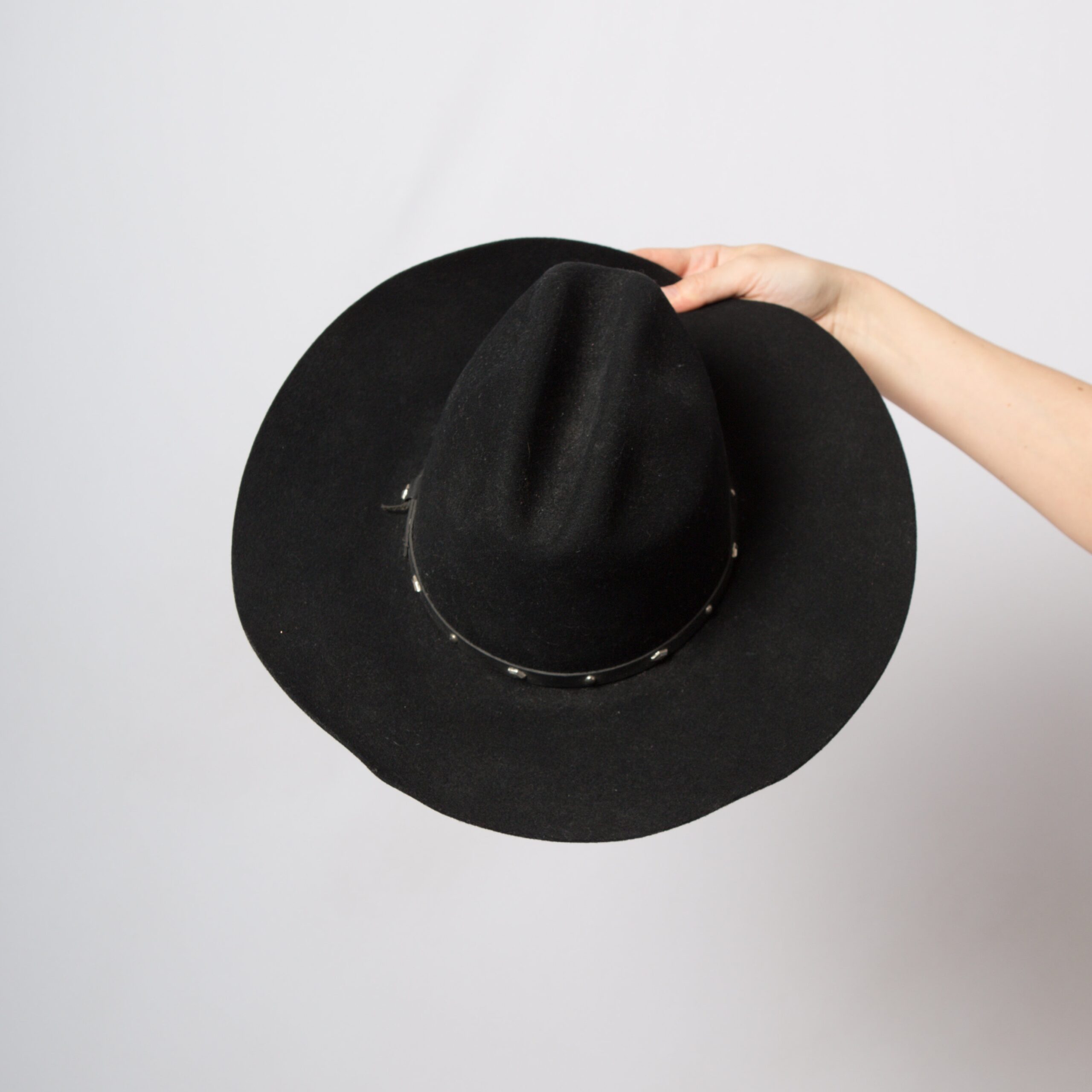 Black Wool Cowboy Hat STALLION BY STETSON Black Wool Cowboy Hat STALLION BY STETSON - Image 7