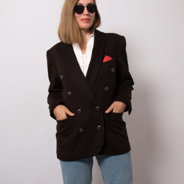 ESCADA by Margaretha Lay 90s Blazer - Image 2