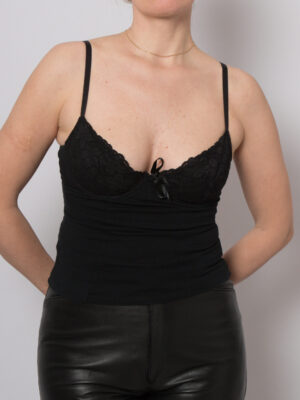 Black Corset Top  by intimissimi