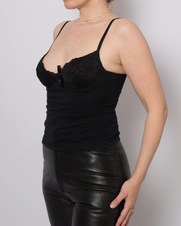 Black Corset Top  by intimissimi - Image 2