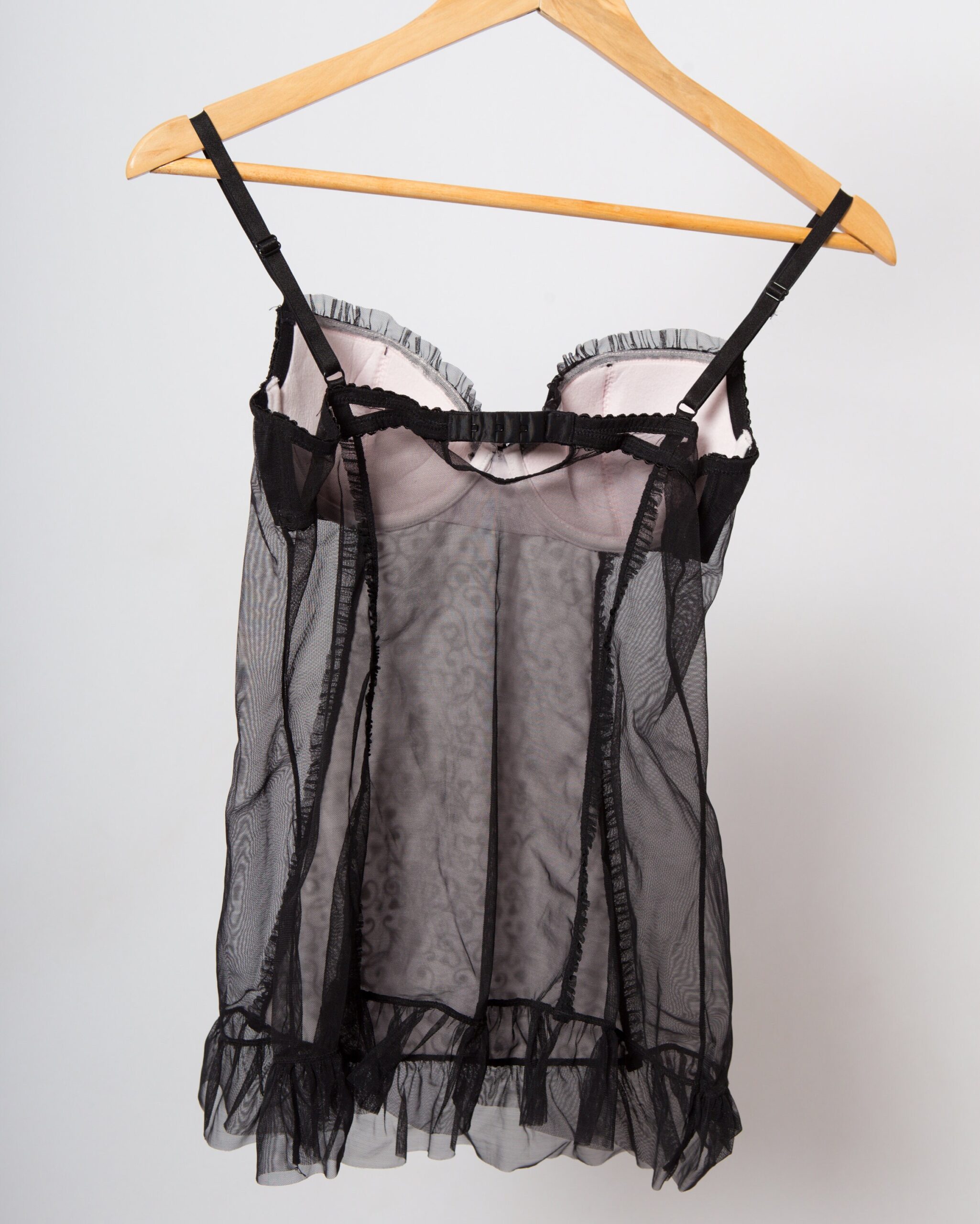 Y2K Lingerie Babydoll Top Sheer Y2K Lingerie Babydoll Top Sheer - Image 4