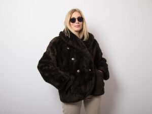 90s Pennyblack Faux Fur Jacket