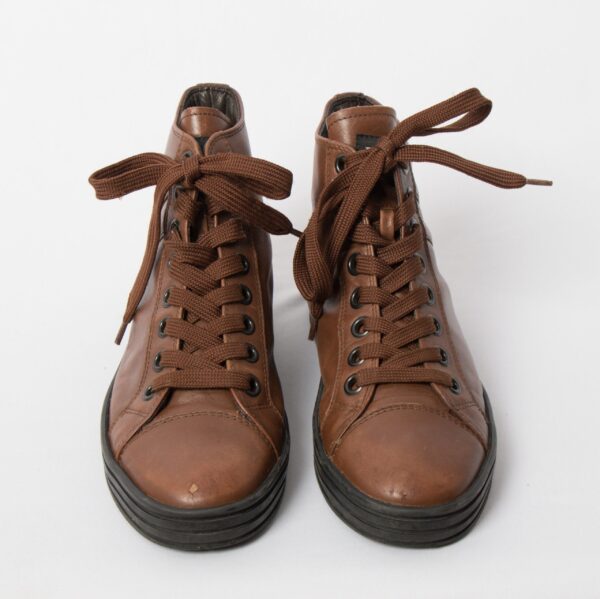 HOGAN Brown Sneakers Flat Sneakers - Image 2