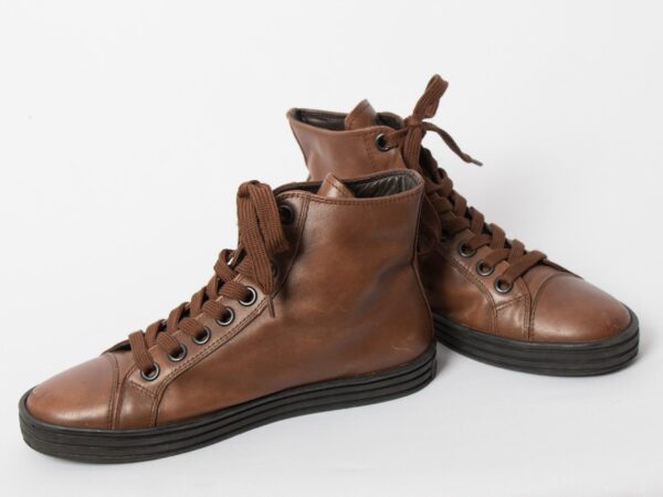 HOGAN Brown Sneakers Flat Sneakers - Image 7