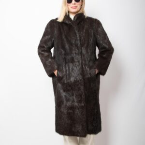 Vintage Real Nutria Fur Coat