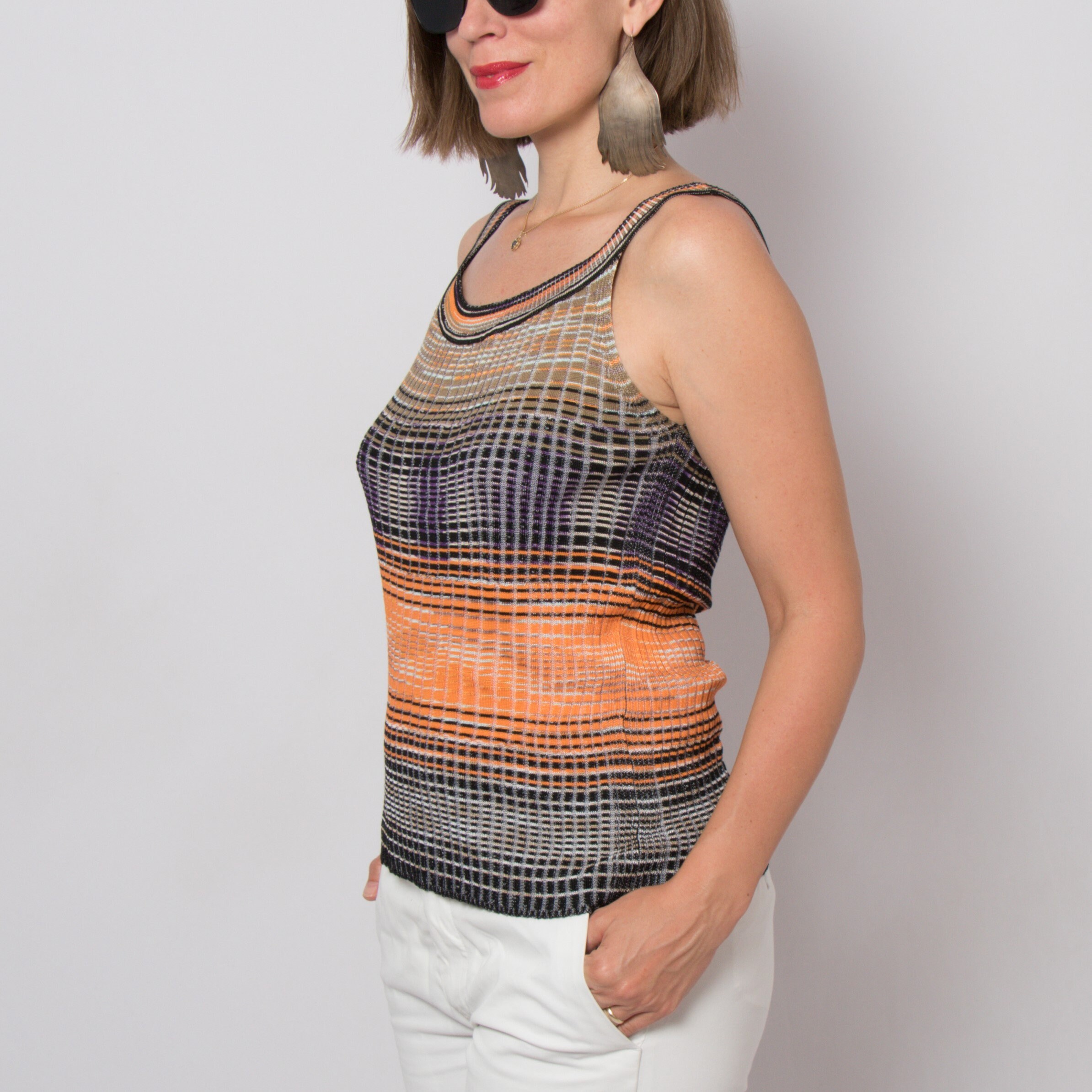 Vintage Missoni M Knit Top Vintage Missoni M Knit Top - Image 4