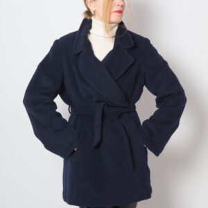 Vintage Emanuel Ungaro Alpaca Coat with Belt
