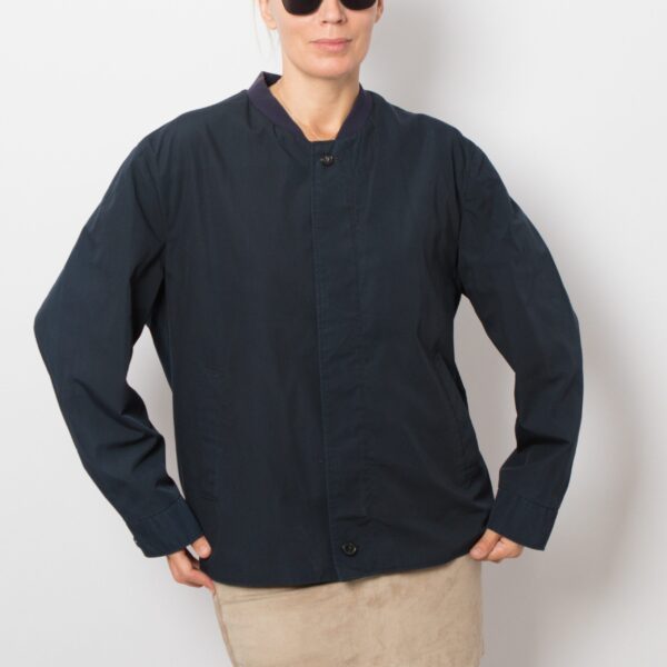 Vintage Navy Harrington Jacket - Image 2