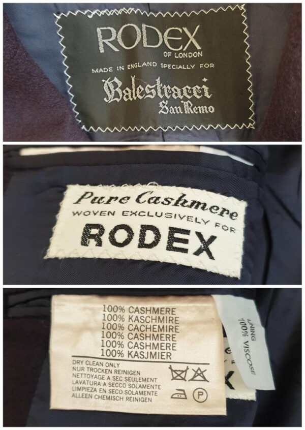 Vintage RODEX 100% Cashmere Coat - Image 8