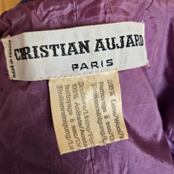 80s Christian Aujard Trench Coat - Image 9
