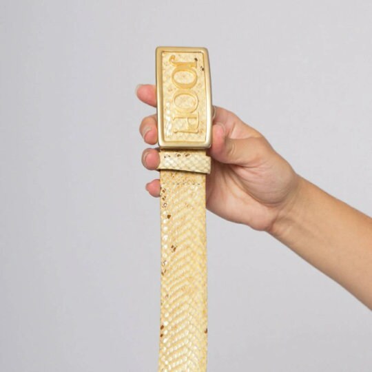 Vintage JOOP! Python Leather Belt Vintage JOOP! Python Leather Belt - Image 6