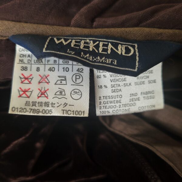 Weekend Max Mara Hooded Velvet Cardigan - Image 9