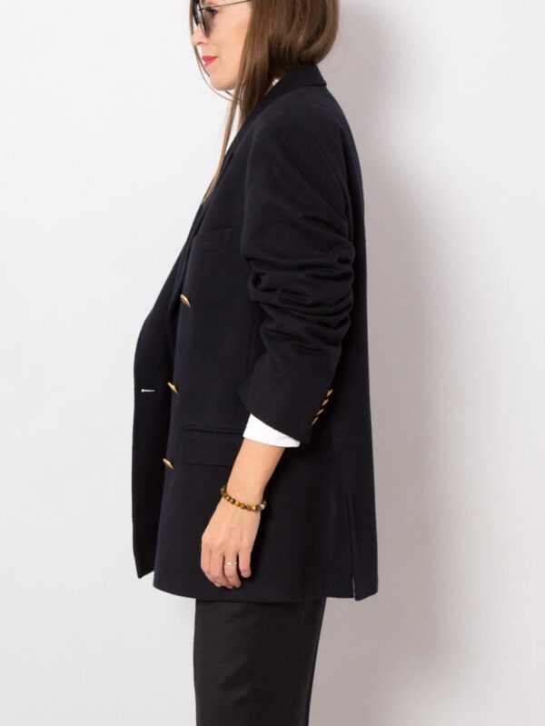 LOUIS FERAUD 90s Cashmere Blazer - Image 3