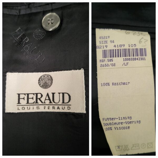 LOUIS FERAUD 90s Cashmere Blazer - Image 9