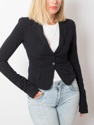 Y2K PATRIZIA PEPE Fitted Cropped Blazer