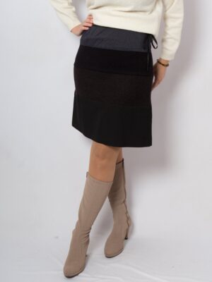 Maliparmi Color-Blocked Skirt