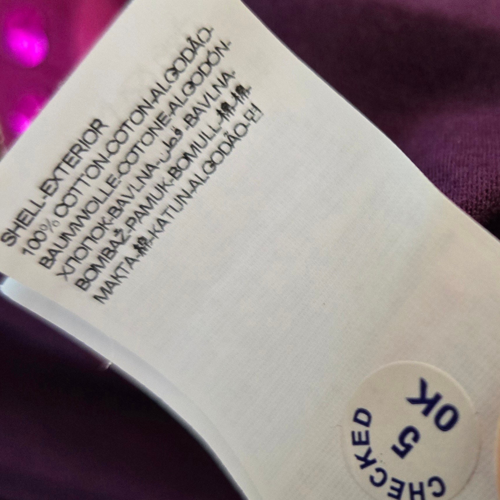 Desigual Purple Long Sleeve Shirt Desigual Purple Long Sleeve Shirt - Image 8