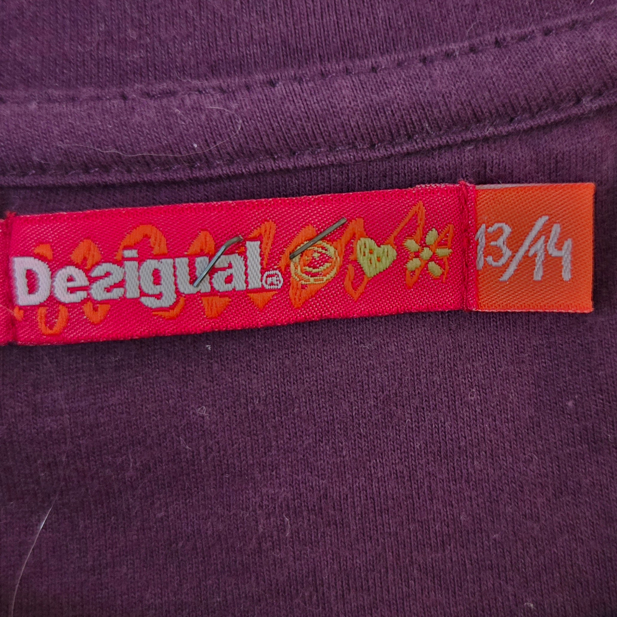 Desigual Purple Long Sleeve Shirt Desigual Purple Long Sleeve Shirt - Image 6