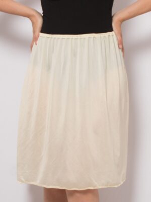 Vintage Nylon Cream Half Slip
