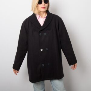 90s Marlboro Pea Coat Men