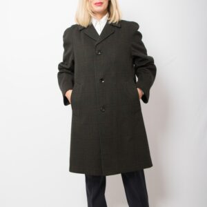 Vintage Dunn Co Plaid Coat
