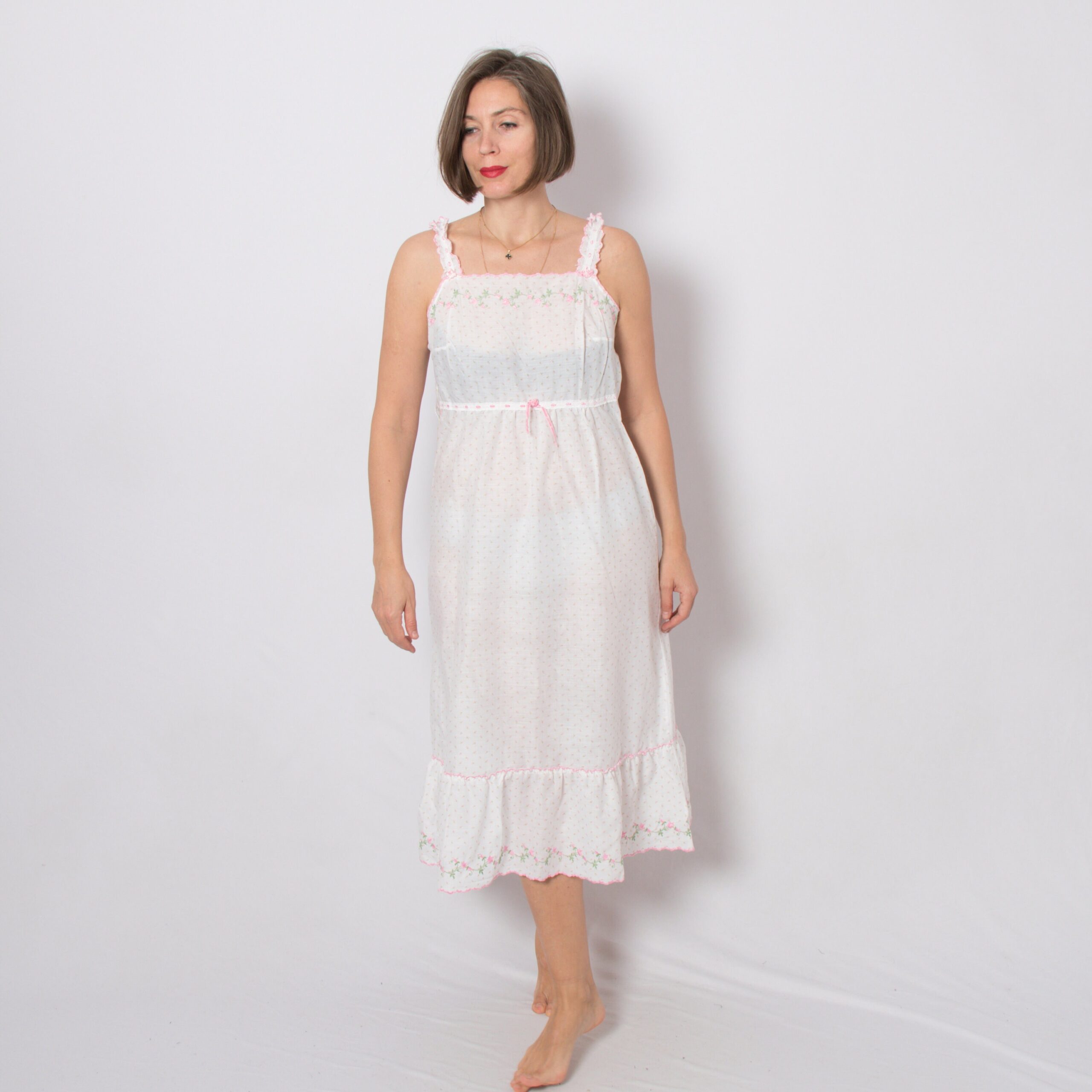 Vintage Cottagecore Nightgown Vintage Cottagecore Nightgown - Image 2