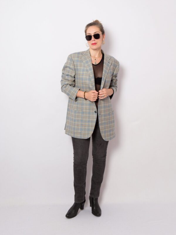 LORO PIANA Oversized Wool Blazer - Image 2