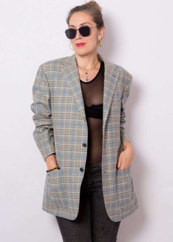 LORO PIANA Oversized Wool Blazer - Image 3