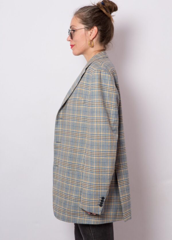 LORO PIANA Oversized Wool Blazer - Image 5