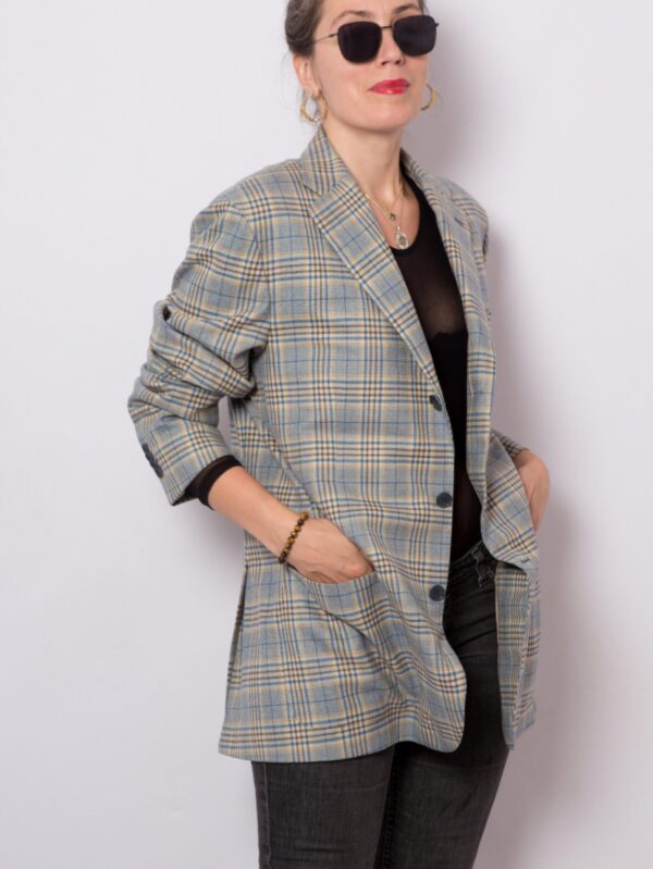 LORO PIANA Oversized Wool Blazer - Image 7