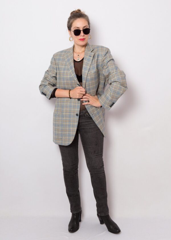 LORO PIANA Oversized Wool Blazer - Image 8