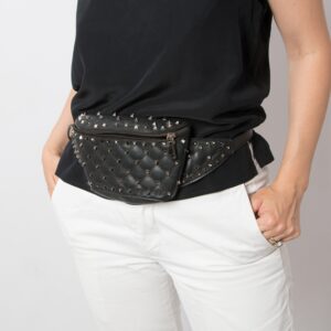 Vintage Bum Bag with Studs
