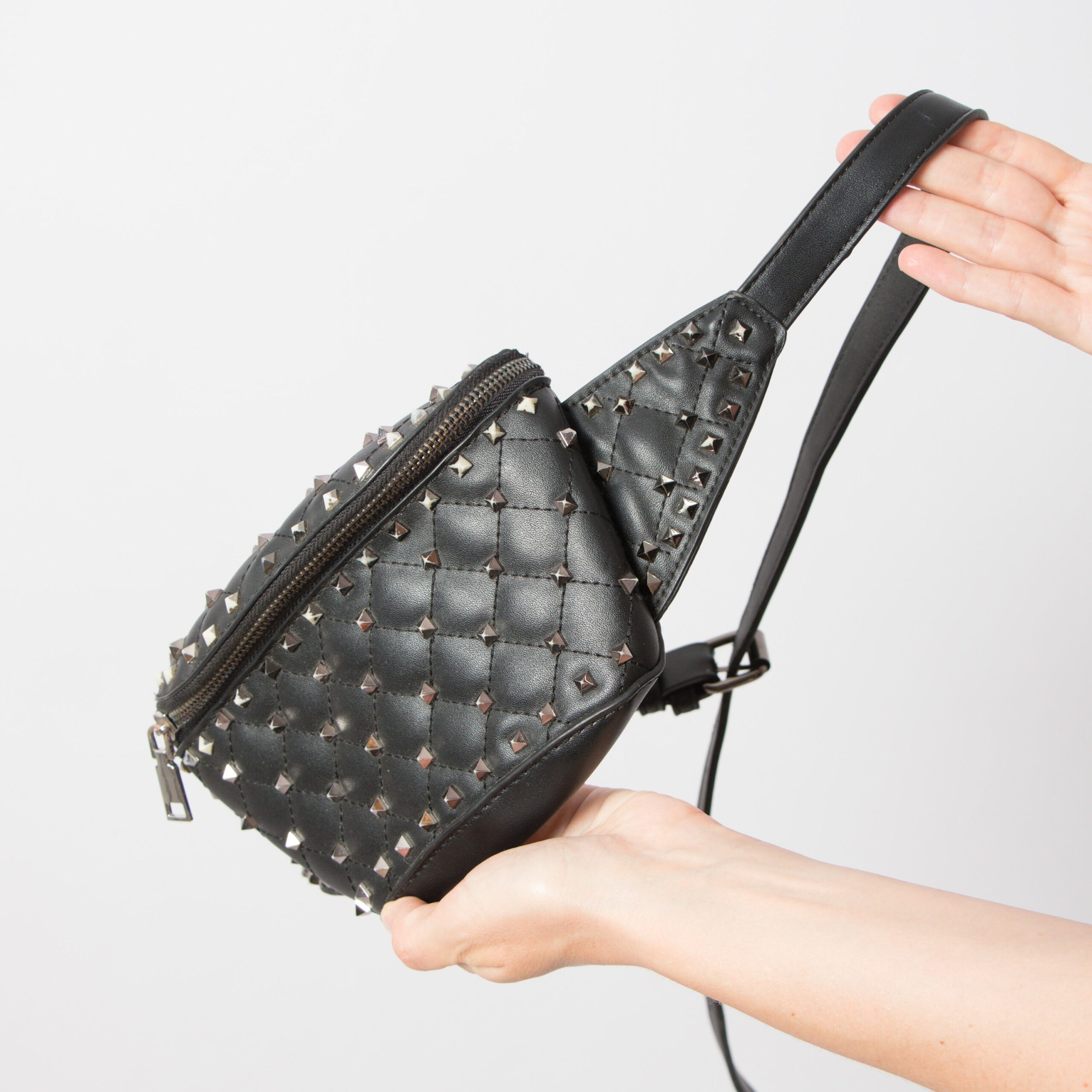 Vintage Bum Bag with Studs Vintage Bum Bag with Studs - Image 3