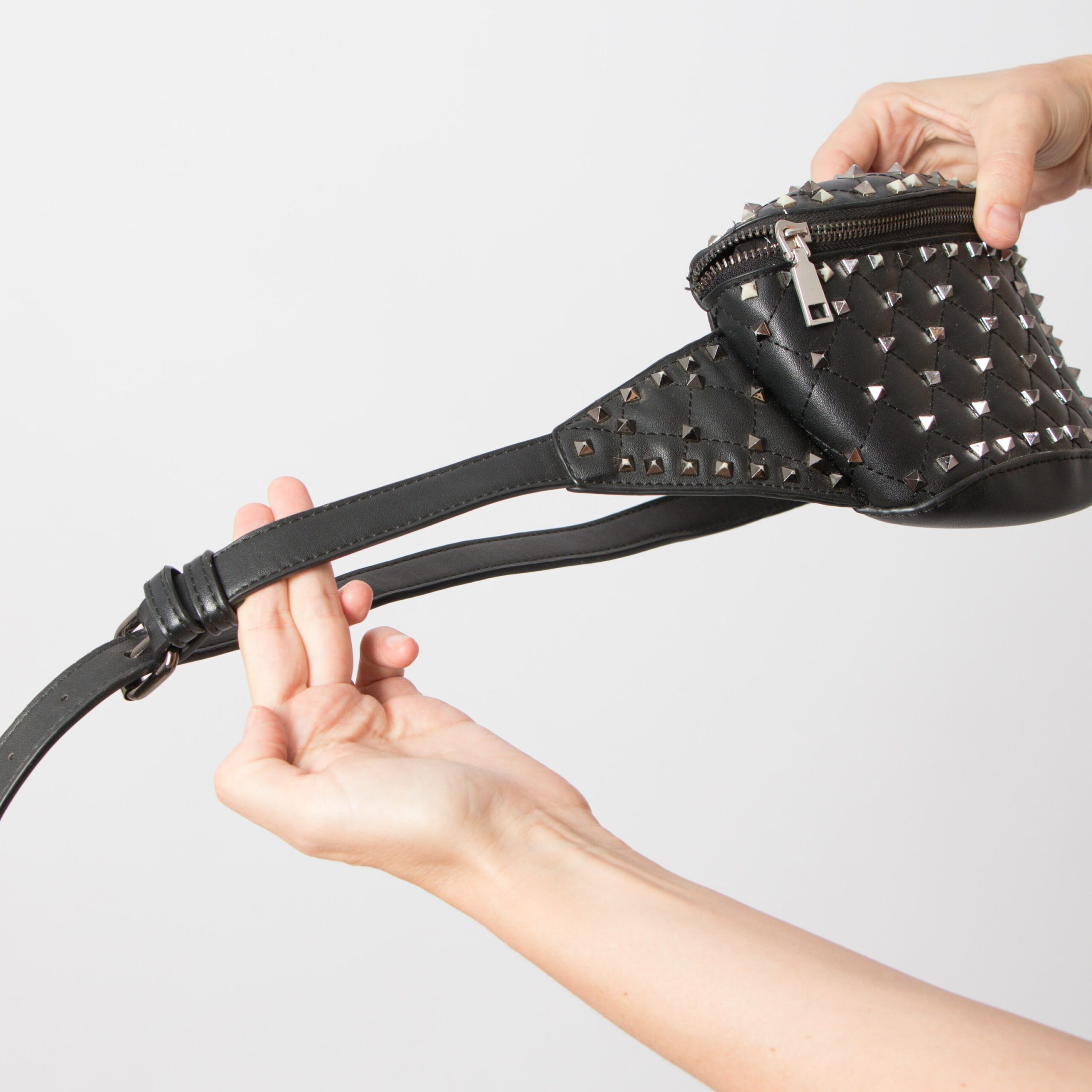 Vintage Bum Bag with Studs Vintage Bum Bag with Studs - Image 4
