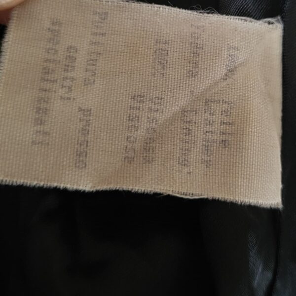 Vintage Black Leather Jacket - Image 7