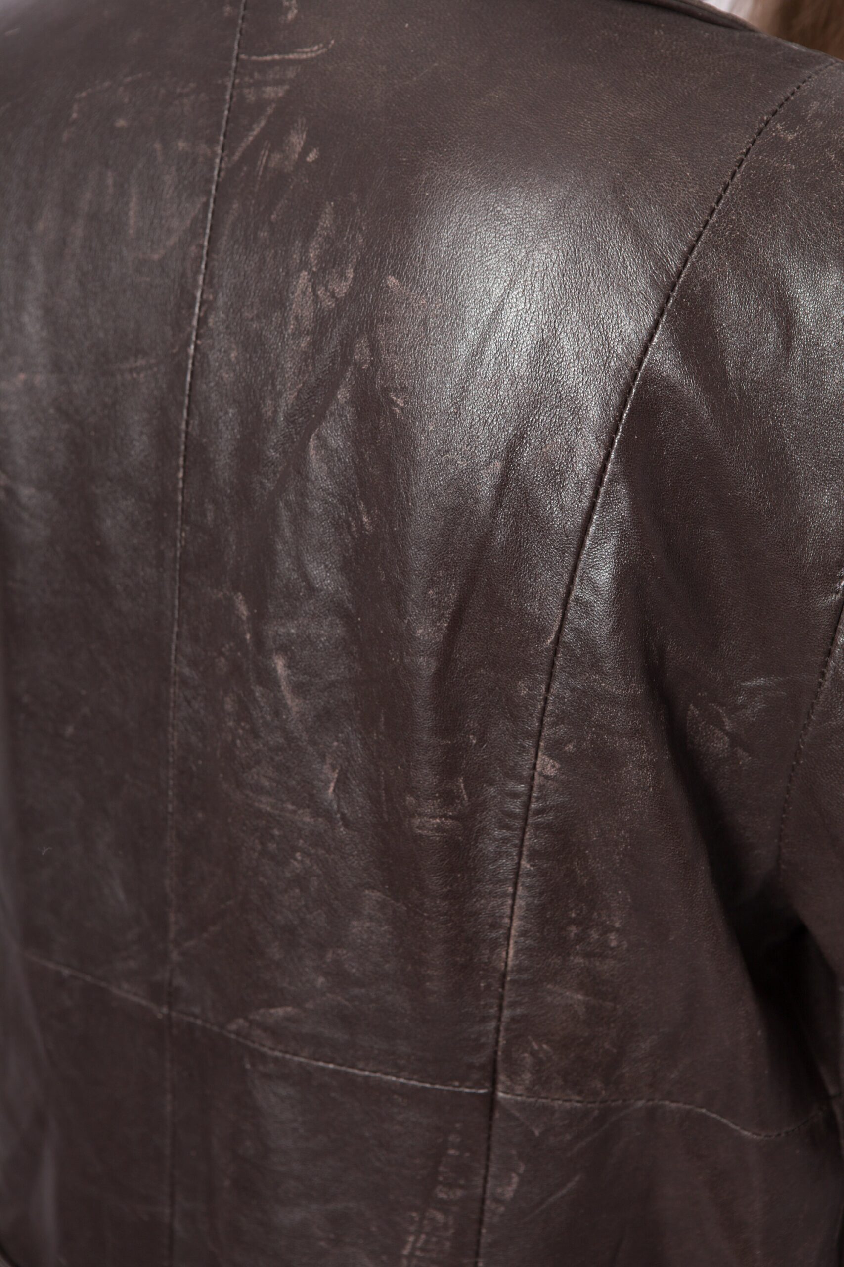 OAKWOOD Vintage Leather Trench Coat OAKWOOD Vintage Leather Trench Coat - Image 4